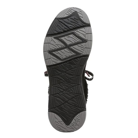 NWT Ryka Women's Avid Lace up Cozy Ankle Boot Black Size 9.5 W $100 RY1221 - Picture 3 of 5